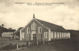 PC BANGUI MISSION NOTRE-DAME ECOLE CHAPELLE FRENCH EQUATORIAL AFRICA (a51545) - Centrafricaine (République)