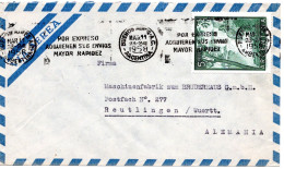 73277 - Argentinien - 1958 - 5P Wasserfall EF A LpBf BUENOS AIRES - ... -> Westdeutschland - Lettres & Documents