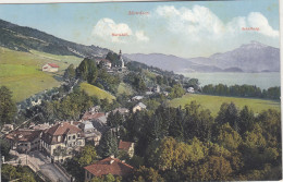 E415) MONDSEE - Mariahilf Schafberg - Häuser DETAILS Im Vordergrund - Super Karte 1911 - Mondsee