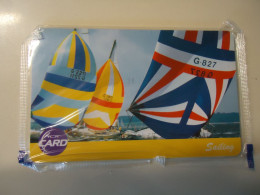 THAILAND MINT TOT  CARDS SPORTS  SAILING BOATS - Barche