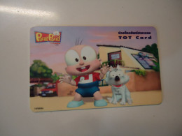 THAILAND USED TOT CHIPS TOT DISNEY COMICS  CINEMA PANG POND - BD