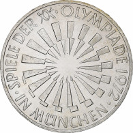 Monnaie, République Fédérale Allemande, 10 Mark, 1972, Hamburg, SUP+, Argent - Commemorations
