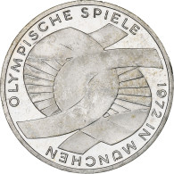 Monnaie, République Fédérale Allemande, 10 Mark, 1972, Karlsruhe, SUP - Commemorations