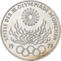 Monnaie, République Fédérale Allemande, 10 Mark, 1972, Karlsruhe, SPL - Gedenkmünzen