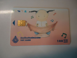 THAILAND USED  TOT CHIPS COMICS BIRTHDAY BABY - BD