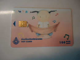 THAILAND USED  TOT CHIPS COMICS BIRTHDAY BABY - Stripverhalen