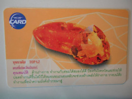 THAILAND USED  TOT CHIPS  MINERAL  STONES TOPAZ - Thaïland