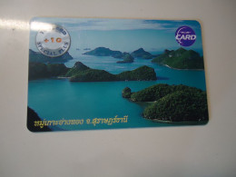 THAILAND  USED  TOT CHIPS  LANDSCAPES - Paisajes