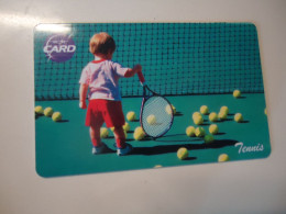 THAILAND USED  CARDS   TOT SPORTS TENNIS - Sport