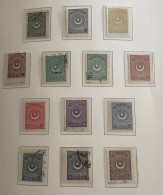 1924 Star Crescent Stamps 2.printing MH/used Isfila.1137/1147 - Nuevos