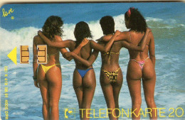 Sport-Haus Rothe TK K 419/1991 ** 60€ 4.000 Exempl. Erotik-Kultur Bikini-Models Am Meeres-Strand TC Womans Of Phonecard - Sport