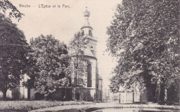 BINCHE L'église Et Le Parc Carte Non Voyagée - Binche