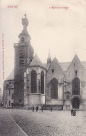 BINCHE L'église Paroissiale Carte Non Voyagée - Binche