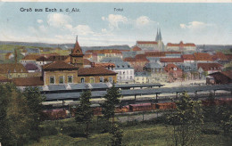 Gruß Aus Esch A. D. Alz. Total Cachet 1919 Paris - Esch-sur-Alzette