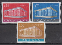 Europa/Cept , Monaco  929/31 , Xx  (S 1739) - 1969