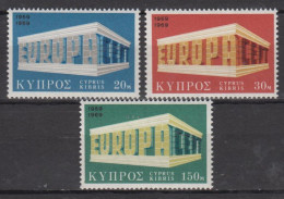 Europa/Cept , Zypern  319/21 , Xx  (S 1741) - 1969