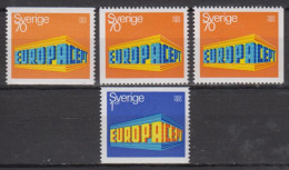 Europa/Cept , Schweden  634/35 A+D , Xx  (S 1742) - 1969