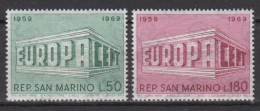 Europa/Cept , San Marino  925/26 , Xx  (S 1744) - 1969