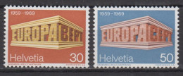 Europa/Cept , CH  900/01 , Xx  (S 1748) - 1969