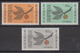 Europa/Cept, Zypern  258/60 , Xx  (S 1757) - 1965