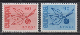 Europa/Cept, Norwegen  532/33 , Xx  (S 1767) - 1965