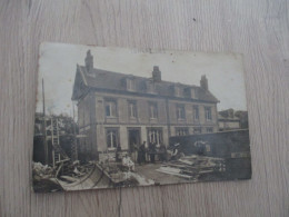 Carte Photo Maçons Ouvriers Sur Un Chantier De Maison Individuelle Beau Plan - Kunsthandwerk