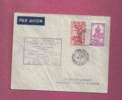 Lettre De 1937 Pour Le Soudan - YT N° 80 Et 95 - Exposition Internationale De Paris - Briefe U. Dokumente