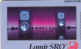 Pharma TK O 943/1993 ** 25€ 10.000 Exempl. Lautsprecher SANDOZ Wander Medizintechnik Lomir SRO  TC Technic Of Phonecard - Werbung