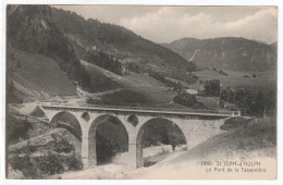 CPA : 14 X 9 -   St.-JEAN-d'AULPH  -  Le Pont  De La Tassenière - Saint-Jean-d'Aulps