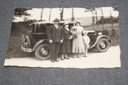 Ancienne Photo De Voiture ,vieux Tacot,Ancêtre à Identifier,140 Mm. Sur 90 Mm. - Automobile