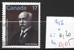 CANADA 756 Oblitéré Côte 0.20 € - Used Stamps