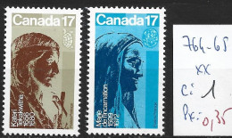 CANADA 764-65 ** Côte 1 € - Unused Stamps