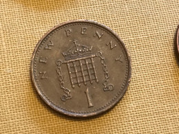 Münze Münzen Umlaufmünze Großbritannien 1 Penny 1978 - 1 Penny & 1 New Penny