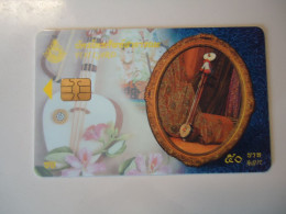 THAILAND USED  CARDS TOT CHIPS  MUSICAL INSTRUMENTS VIOLIN - Música