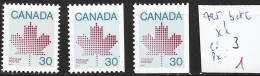 CANADA 795,b & C ** Côte 3 € - Unused Stamps