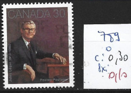 CANADA 789 Oblitéré Côte 0.30 € - Used Stamps