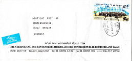 L73312 - Israel - 2008 - S4,50 Tel Aviv EF A LpBf TEL AVIV -> Deutschland - Storia Postale