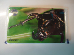 THAILAND MINT  CARDS TOT CHIPS INSECTS BEETLE - Sonstige & Ohne Zuordnung