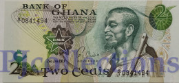 GHANA 2 CEDIS 1977 PICK 14c UNC - Ghana