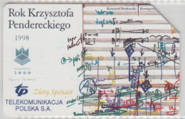 POLAND 1998 CLASSIC MUSIC YEAR OF COMPOSER KRZYSZTOF PENDERECKI - Poland