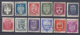 Série 553 à 564 Oblitérés - Cote : 50 € - Used Stamps