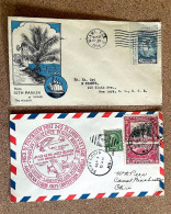 USA 1924-80 RANGE OF COVERS AND CARDS WITH PHILATELIC & TOPICAL INTEREST (17) - Collections