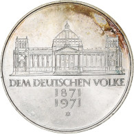 Monnaie, République Fédérale Allemande, 5 Mark, 1971, Karlsruhe, Germany - 5 Marchi