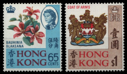 Hongkong 1968 - Mi-Nr. 238-239 Y ** - MNH - Freimarken - Ongebruikt