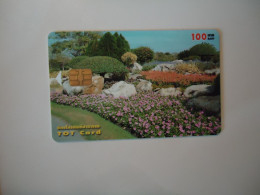 THAILAND USED CARDS  FLOWERS PLANTS GARDENS - Blumen