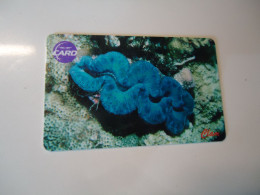 THAILAND USED  CARDS TOT CHIPS MARINE LIFE FISHES GLANT - Fish