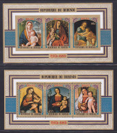 BURUNDI BLOC N°   71 & 72 ** MNH Neufs Sans Charnière, TB (CLR120) Noël, Tableaux Religieux -1973 - Blocks & Sheetlets