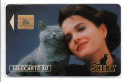 En 286 SHEBA  Chat Cat Télécarte FRANCE 50 Unités Phonecard  (F 425) - 50 Unidades