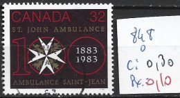 CANADA 848 Oblitéré Côte 0.30 € - Used Stamps