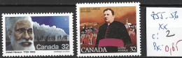 CANADA 855-56 ** Côte 2 € - Unused Stamps